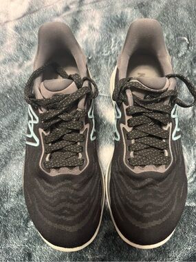 Karhu Ikoni 3.0 Women’s Black Running Sneakers with Light Blue Accents